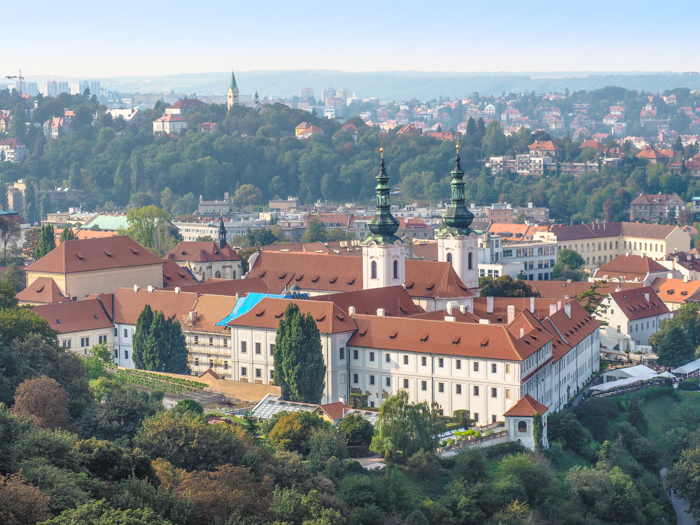 Czeching Out the Best of Prague in 3 Days | Czech Republic | Strahov Monastery view from Petrin Tower