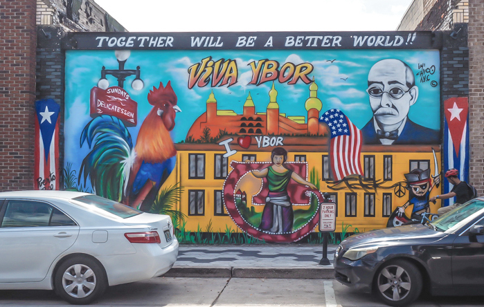 Spend a day in Ybor City | Tampa, Florida | Casita | historic neighborhood, mural, street art