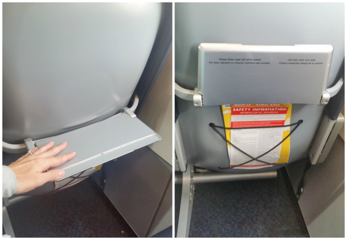 Do This, Not That // Tips for flying budget airlines in the United States and Europe | Spirit Airlines, Frontier Airlines, Wow Air, Norwegian Air, Ryan Air | Budget Airlines tips and review | How to fly Budget airlines | Budget airlines survival guide | budget travel tips | spirit airlines seatback tray table 