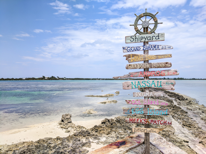 Exploring the 700 islands of The Bahamas - including Paradise Island and Nassau, the islands for swimming with the pigs, and more. Covering where to go in The Bahamas and which islands of The Bahamas you can visit. #bahamas #caribbean #islands #traveltips