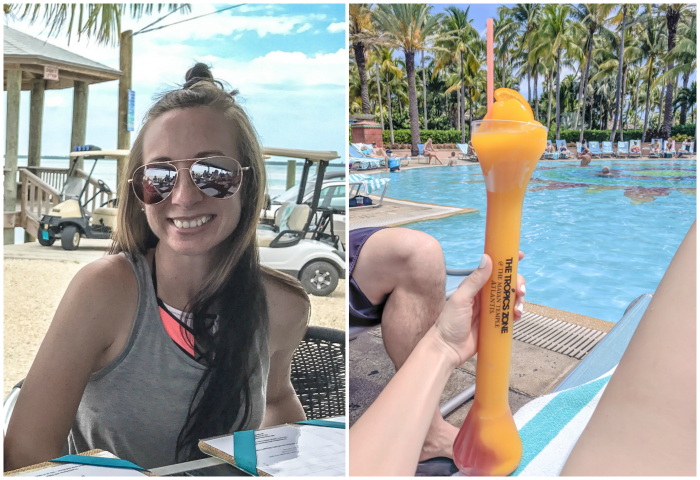 Do This, Not That // 2 Days in The Bahamas | giant pool tequila drink, being a tourist in The Bahamas #thebahamas #bahamas #tequila #caribbean #tropical #drink #beachvacation