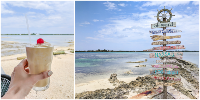 Do This, Not That // 2 Days in The Bahamas | Drinking a piña colada in paradise #thebahamas #bahamas #pinacolada #tropical #honeymoon #caribbean #island #paradise