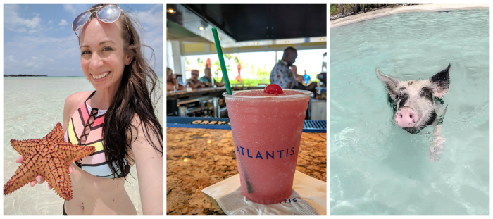 Do This, Not That // 2 Days in The Bahamas | Starfish, swimming with pigs, wine slushie #starfish #thebahamas #bahamas #atlantis #tropical #honeymoon #caribbean #island #paradise #swimmingwithpigs