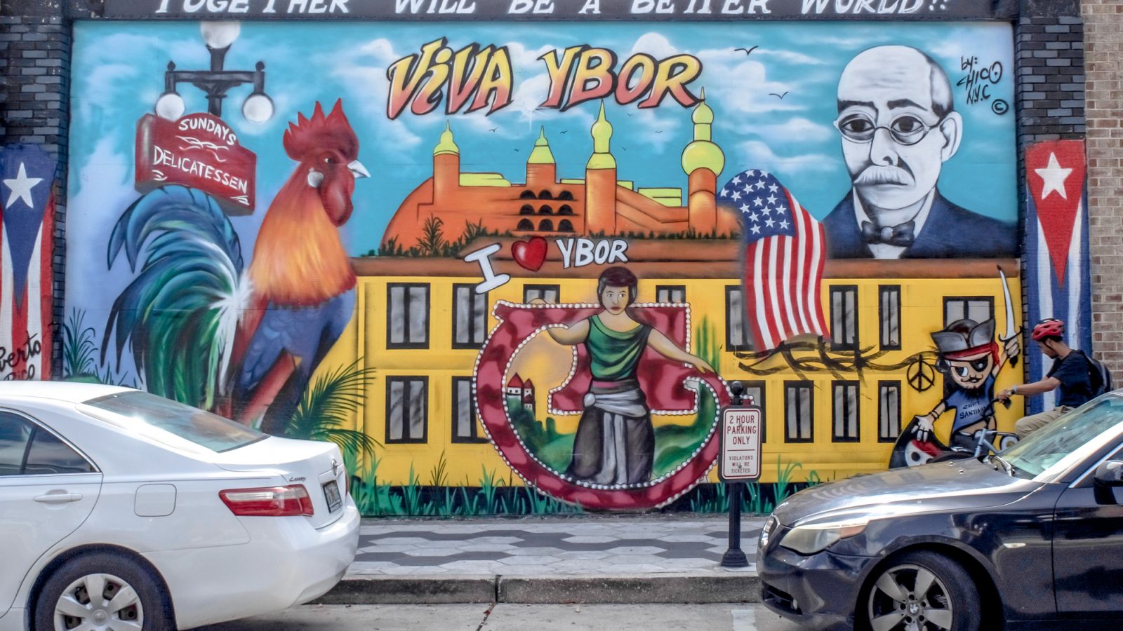 11 Ways to Spend a Day in Ybor City | Tampa, Florida | Cigar City | Cigar history, cuban sandwiches, Jose Marti Park, cider and mead, coppertail brewing co, ybor wild chickens and roosters