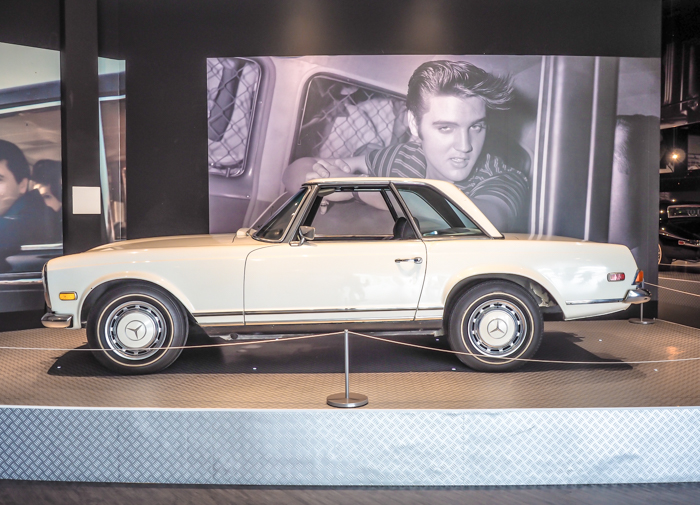 Mercedes Benz | 13 Reasons to Visit Graceland in Memphis, Tennessee even if you're not an Elvis Presley fan #Elvis #Graceland #Memphis #traveltips #mercedes