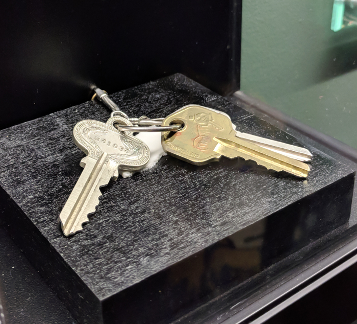 Elvis's house keys to graceland | 13 Reasons to Visit Graceland in Memphis, Tennessee even if you're not an Elvis Presley fan #Elvis #Graceland #Memphis #traveltips 