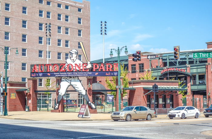 200 things to do in memphis, tennessee for first-time visitors, a local's guide | See a baseball game at AutoZone Park #memphis #redbirds #baseball #traveltips