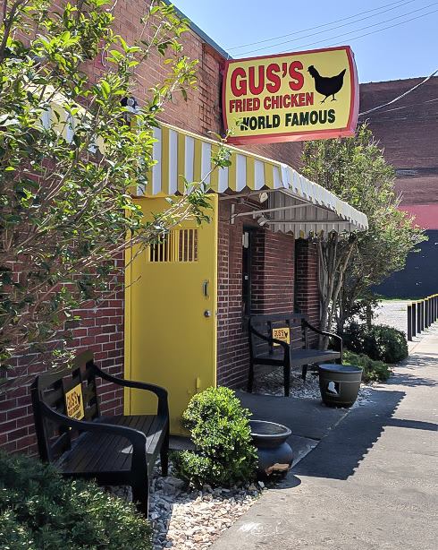 200 things to do in memphis, tennessee for first-time visitors, a local's guide | World Famous fried chicken from Gus's downtown #traveltips #memphis #friedchicken