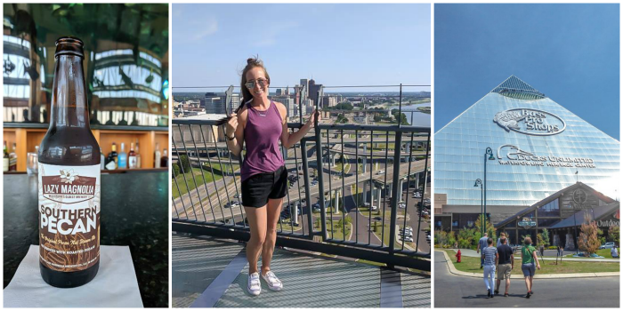 200 things to do in memphis, tennessee for first-time visitors, a local's guide | lookout at the bass pro pyramid #traveltips #memphis #view #pyramid