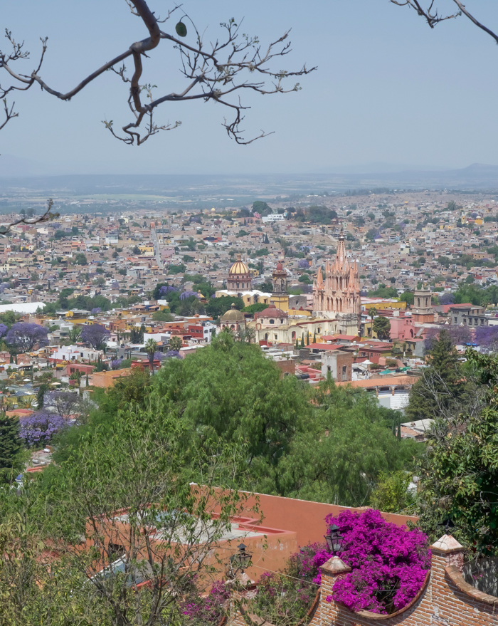 2 days in San Miguel de Allende travel tips | mirador, aerial views of the city | #sanmigueldeallende #mexico #traveltips #timebudgettravel #sanmiguel