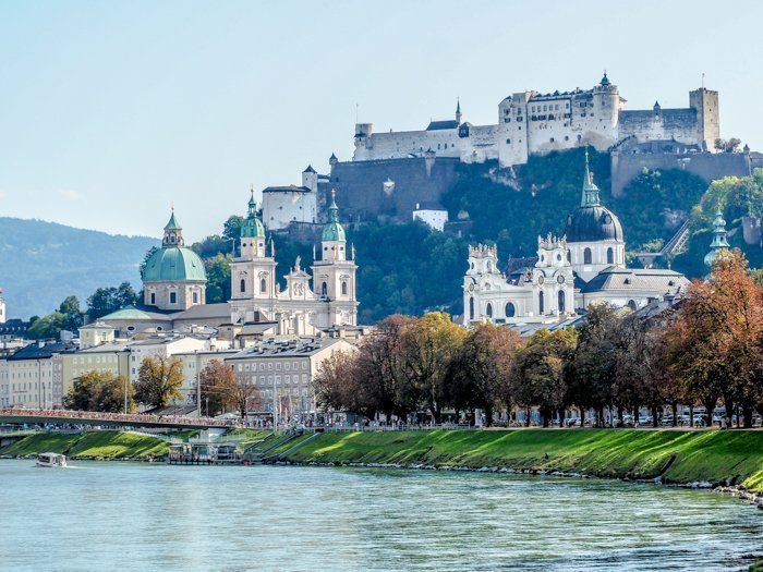 How to Squeeze in a Day Trip to Salzburg from Munich | Austria to Germany | Sound of music, mozart, castle, brewery, museums #salzburg #austria #thesoundofmusic #beer #mozart #daytrip #castle | Salzburg Castle 