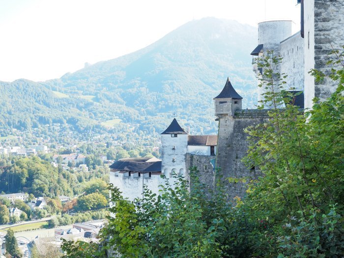 How to Squeeze in a Day Trip to Salzburg from Munich | Austria to Germany | Sound of music, mozart, castle, brewery, museums #salzburg #austria #thesoundofmusic #beer #mozart #daytrip #castle | Salzburg Castle, funicular