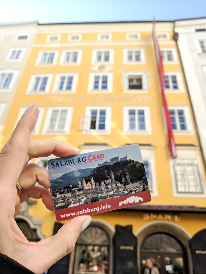 How to Squeeze in a Day Trip to Salzburg from Munich | Austria to Germany | Sound of music, mozart, castle, brewery, museums #salzburg #austria #thesoundofmusic #beer #mozart #daytrip #castle | Salzburg Card and tourist information center map