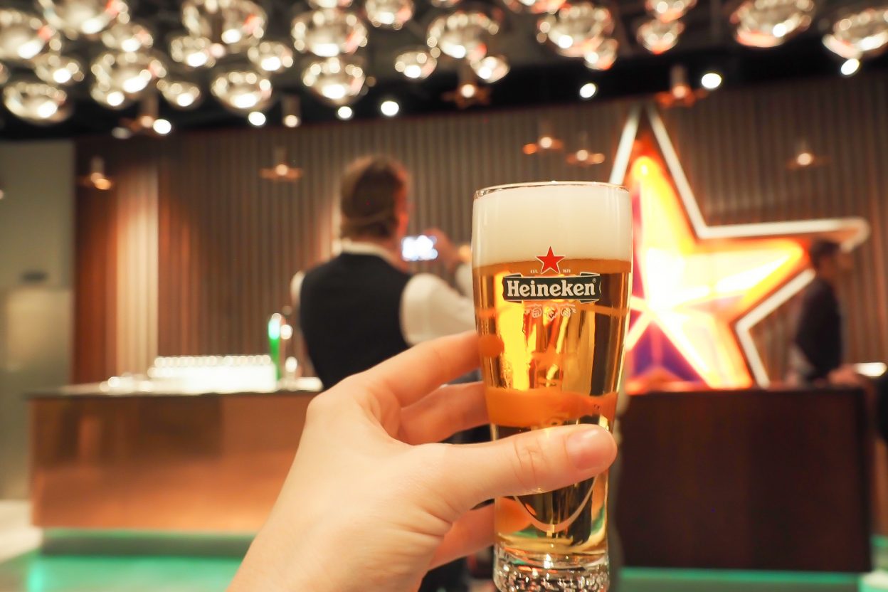 The Heineken Experience in Amsterdam | the Netherlands | Heineken Brewery | brewery tour | beer | Amstel | Brand | Affligem | Heineken 41 | beer tasting