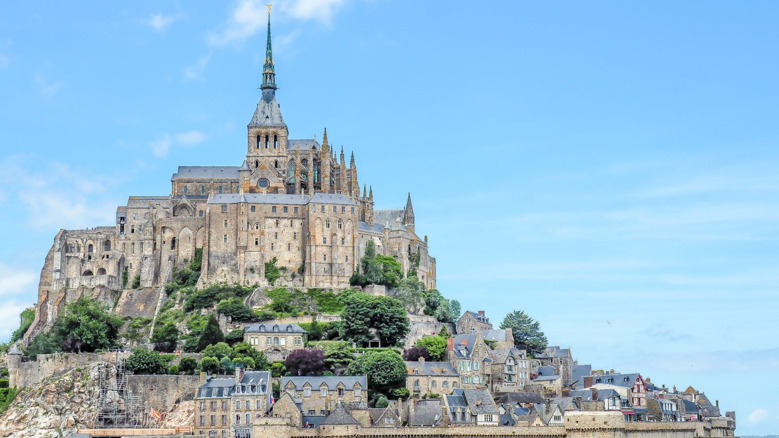 Inside Mont Saint Michel