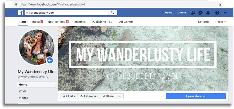 The Wanderlusty Guide to How to Start a Blog | Starting a WordPress blog from scratch with SiteGround | Facebook and social media | Blogging Tips | Where to start | How to start a travel blog | How to become a blogger #bloggingtips #blogging #travelblogger #travelblog #digitalnomad #wordpress