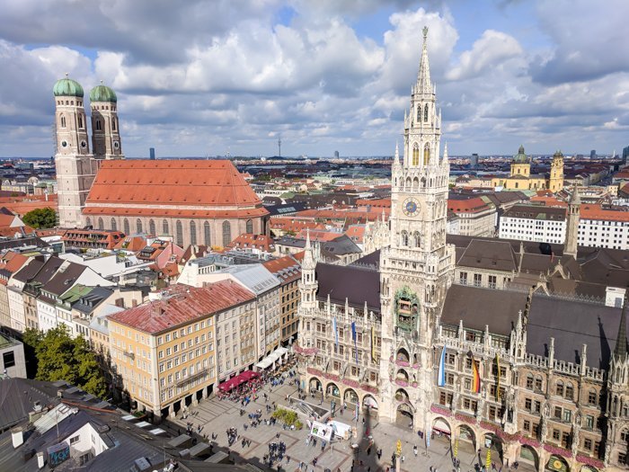 An Oktoberfest Tour Guide's Most Frequently Asked Oktoberfest Questions | Need to know Oktoberfest in Munich, Germany #oktoberfest #munich #germany #beer #festival | View of Munich