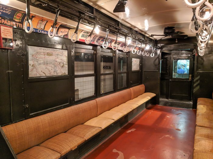 Vintage subway cars at Brooklyn's New York Transit Museum // Underground and Underrated | The best New York City museum you've never heard of | New York City hidden gem | #NewYorkCity #museum #transitmuseum #brooklyn #nycmuseum #traveltip #timebudgettravel 