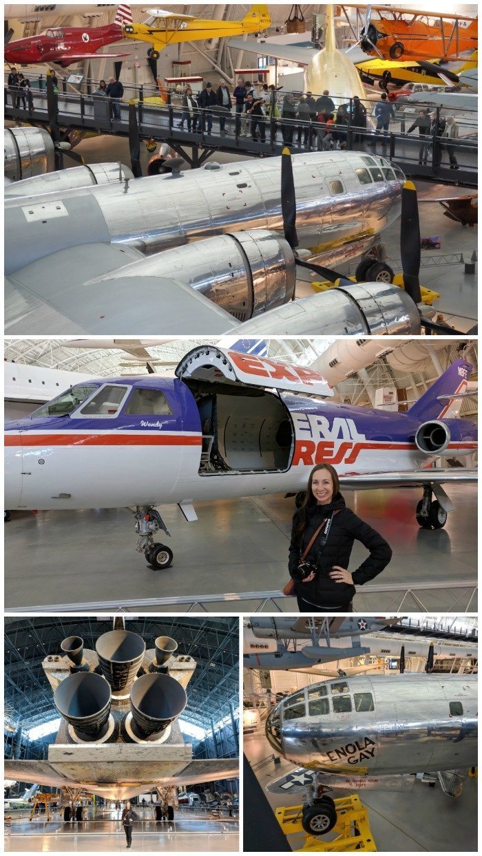 Smithsonian National Air & Space Museum, Udvar-Hazy Center | Enola Gay, FedEx, Concordea | A Jam-Packed 3 Days in Washington DC Itinerary for First Time Visitors | #washingtondc #timebudgettravel #USA