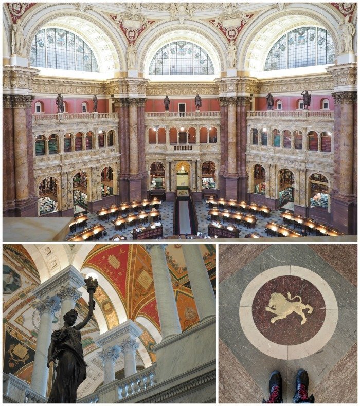 Library of Congress | A Jam-Packed 3 Days in Washington DC Itinerary for First Time Visitors | #washingtondc #timebudgettravel #USA