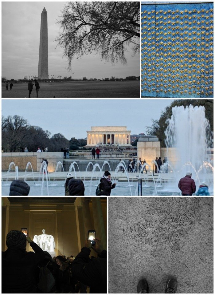 National Mall monuments and memorials | Washington Monument, WWII Memorial, Lincoln Memorial, I have a dream | A Jam-Packed 3 Days in Washington DC Itinerary for First Time Visitors | #washingtondc #timebudgettravel #USA
