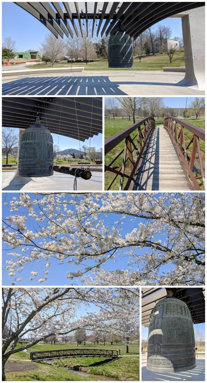 International Friendship Bell, Japan, United States | 7 Ways to Spend a Day in Oak Ridge, Tennessee | Manhattan Project | Atomic bomb | World War II | Department of Energy | Y-12, X-10 graphite reactor | #Oakridge #WWII #manhattanproject #tennessee