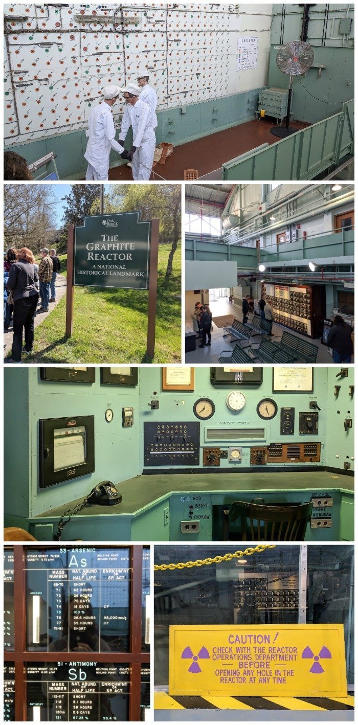 Department of Energy bus tour, X-10 Graphite Reactor | 7 Ways to Spend a Day in Oak Ridge, Tennessee | Manhattan Project | Atomic bomb | World War II | Department of Energy | Y-12, X-10 graphite reactor | #Oakridge #WWII #manhattanproject #tennessee