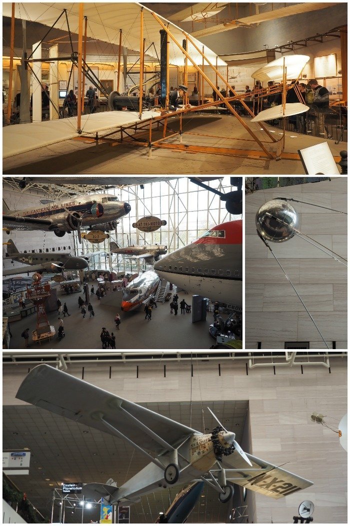 Smithsonian National Air & Space Museum | Spirit of St. Louis, Wright Brother plane, Sputnik | Space Shuttle Discovery | A Jam-Packed 3 Days in Washington DC Itinerary for First Time Visitors | #washingtondc #timebudgettravel #USA