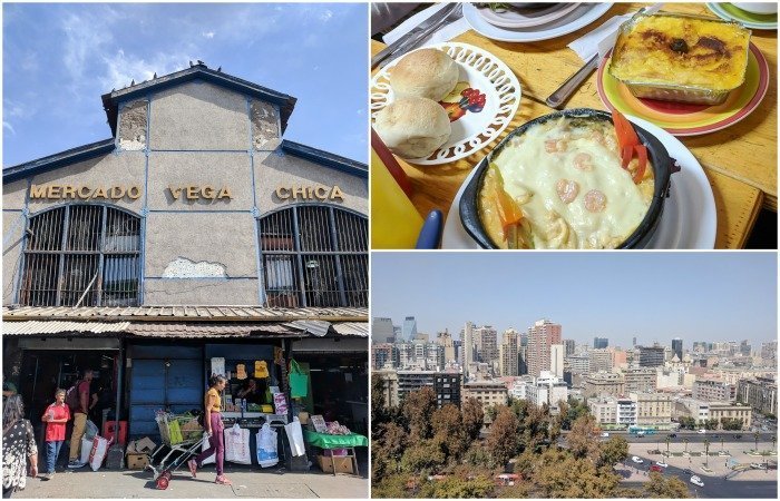 How to Spend One Week in Chile and Cover All the Bases | Santiago and having lunch at Mercado Vega Chica | Pastel de Choclo | #santiago #chile #mercado #market