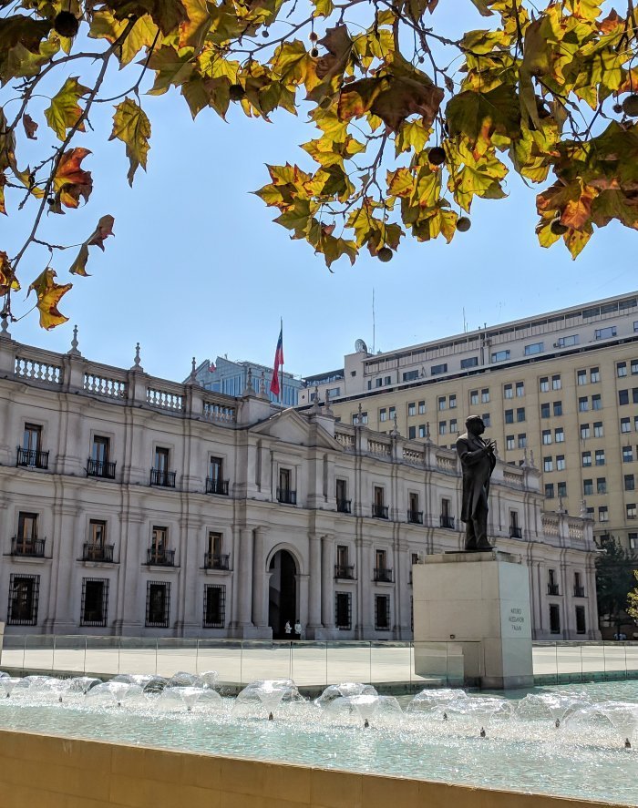 How to Spend One Week in Chile and Cover All the Bases | Santiago and La Moneda Palace, home of the President of Chile #santiago #chile #lamonedapalace #president