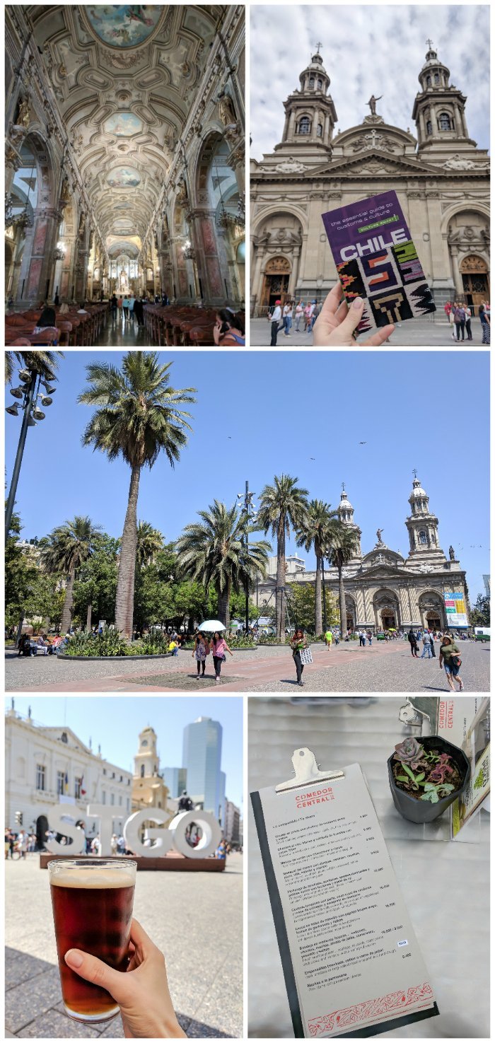 How to Spend One Week in Chile and Cover All the Bases | Santiago and Plaza de Armas, beer, and the Santiago Metropolitan Cathedral #santiago #chile #plaza #plazadearmas #cathedral