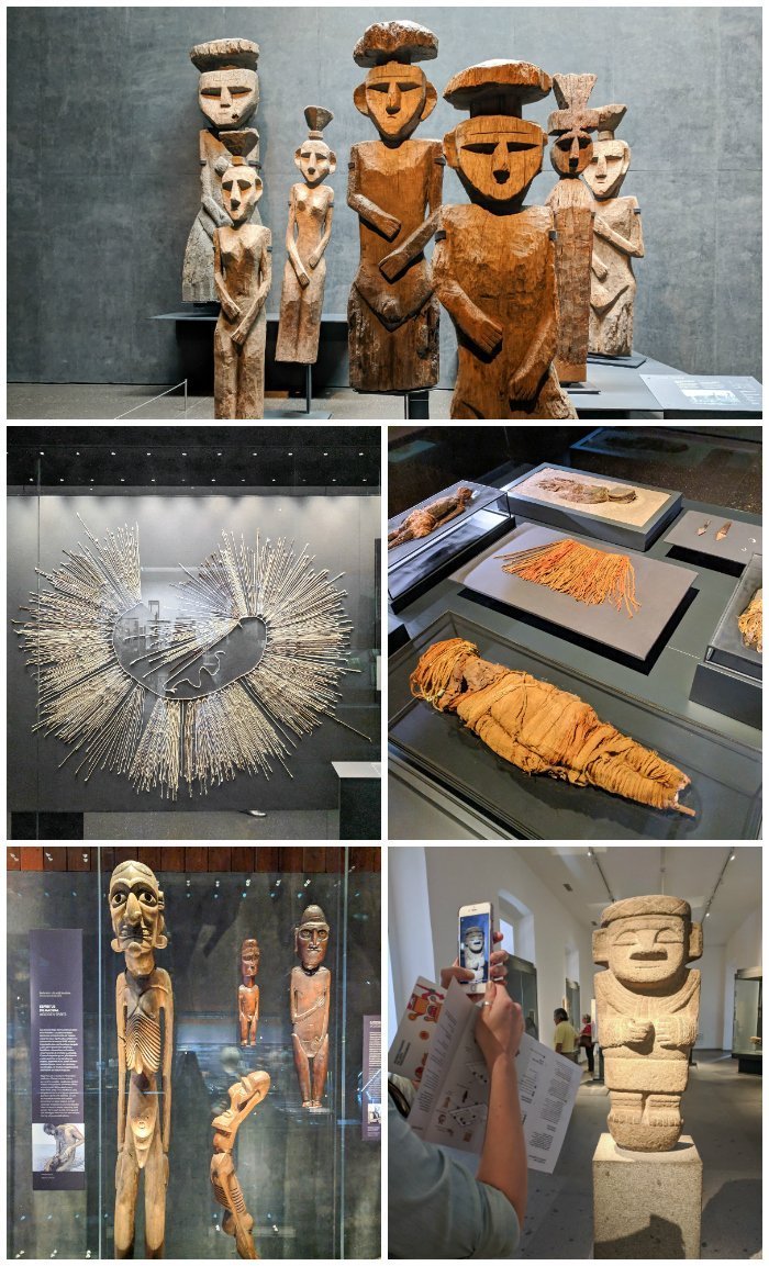 How to Spend One Week in Chile and Cover All the Bases | Exploring art and artifacts at the Pre-Colombian Art Museum of Chile #chile #santiago #whattodoinchile #weekinchile #art #artmuseum #precolombianart #easterisland