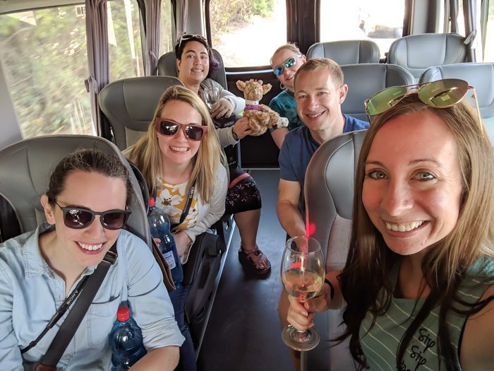 Maipo Valley Little Wine Bus | Wine Tasting in Chile: Casablanca vs. Maipo Valley | How to decide where to go wine tasting in Chile | Maipo valley wineries | #chile #wine #winetasting #vineyard #maipovalley #winebus