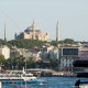 Where to Stay in Istanbul, Turkey: Hotel Momento Golden Horn in Beyoglu / Karakoy. View of Hagia Sophia from my room. #istanbul #turkey #goldenhorn #wheretostay #hotelreview #hotelmomento #traveltips #hagiasophia #ayasofya