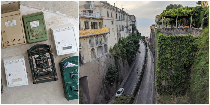 5 days in Sorrento, Italy + the Amalfi Coast | Downtown Sorrento, lemon shop, streets and restaurants #sorrento #italy #amalficoast