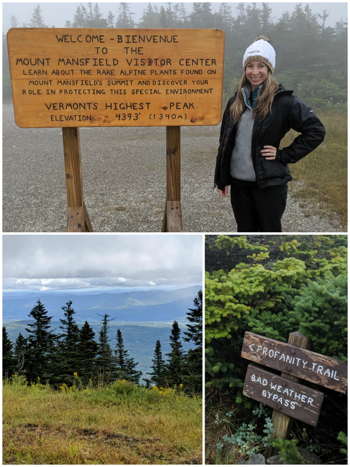 Hiking in the Green Mountains, Mount Mansfield | 11 Ways to Fill Your Days During a Weekend in Vermont | #vermont #stowe #newengland #greenmountains #hiking 