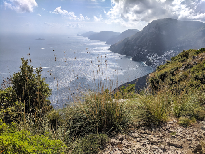 Hiking the Path of the Gods from Sorrento, Italy on the Amalfi Coast | Amazing views from the hike #pathofthegods #sorrento #amalficoast #hiking #italy