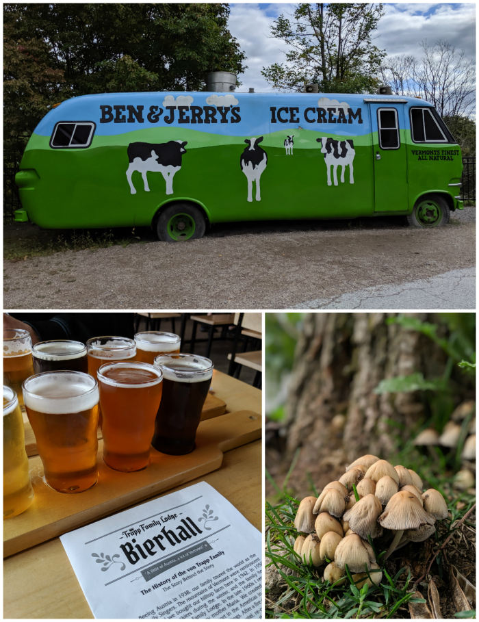 Ben & Jerry's ice cream, von trapp bierhall | 11 Ways to Fill Your Days During a Weekend in Vermont | #vermont #stowe #newengland #benandjerrys #craftbeer 