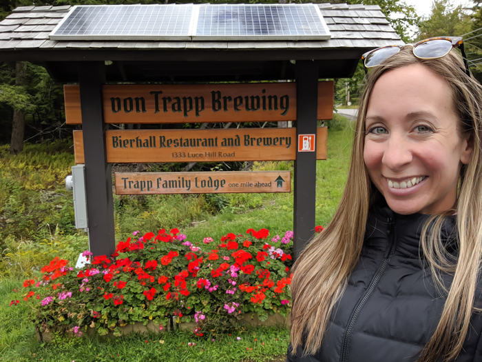 Von Trapp brewery and bierhall in Stowe, VT | 11 Ways to Fill Your Days During a Weekend in Vermont | #vermont #burlington #newengland #vontrapp #craftbeer