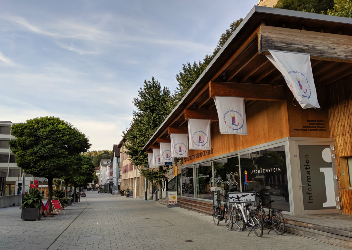 Get your passport stamped at the Liechtenstein tourist office in Vaduz