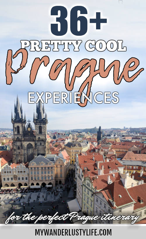 Red rooftops and towers, views from the Old Town Hall Tower | Cool Prague Experiences | Czech Republic / Czechia | What to do in Prague, best prague things to see and do, where to stay in Prague, optional Prague tours, and so much more! #prague #czechrepublic #czechia #traveltips #timebudgettravel