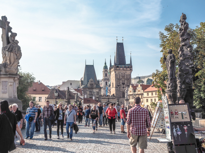 Walk across the Charles Bridge | Cool Prague Experiences | Czech Republic / Czechia | What to do in Prague, best prague things to see and do