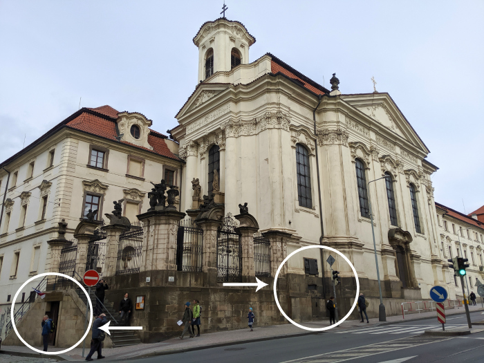 Operation Anthropoid memorial, Prague, Czech Republic / Czechia | WWII sites in Prague | Cathedral of Saints Cyril and Methodius