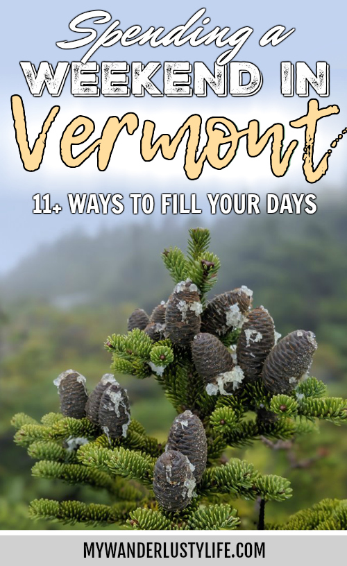 11 Ways to Fill Your Days During a Weekend in Vermont | Craft beer, farmers market, bed and breakfast hiking in the mountains, von trapp family lodge, shopping, history, etc. #vermont #newengland #fall #autumn 