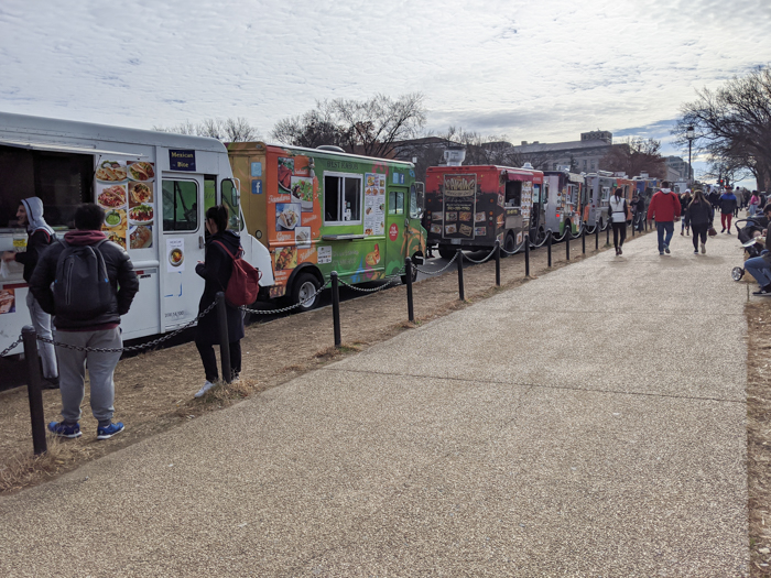 Food trucks for lunch, National Mall | Another long weekend in Washington, D.C.