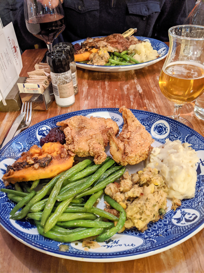 Thanksgiving dinner at Founding Farmers | Another long weekend in Washington, D.C. 