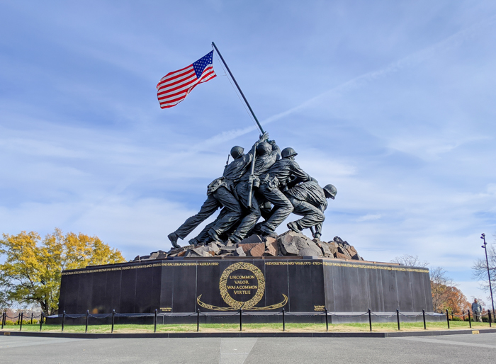 Iwo Jima statue / Marine Corps War Memorial | Another long weekend in Washington, D.C.