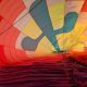 Inside the balloon as they're blowing it up | What You Need to Know for Your Sunrise Hot Air Balloon Ride in Arizona | Scottsdale and Phoenix, Arizona hot air balloon rides with Hot Air Expeditions