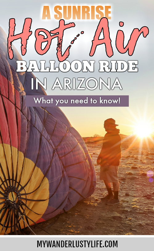 What You Need to Know for Your Sunrise Hot Air Balloon Ride in Arizona | Scottsdale and Phoenix, Arizona hot air balloon rides with Hot Air Expeditions #hotairballoon #balloonride #hotairexpeditions #arizona #scottsdale #phoenix #bucketlist