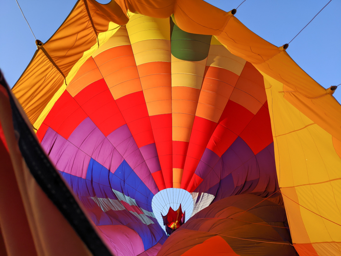 delating the balloon | What You Need to Know for Your Sunrise Hot Air Balloon Ride in Arizona | Scottsdale and Phoenix, Arizona hot air balloon rides with Hot Air Expeditions 